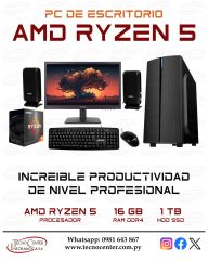 PC de Escritorio AMD Ryzen 5